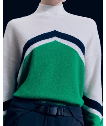 Pull Col Montant Ski (H24 / FEMME / Mountain Green) Paris Déstockage Promo