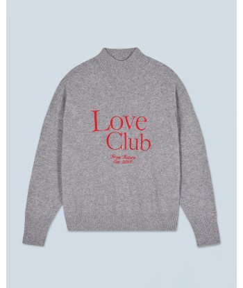 Pull Col Montant Love Club (H24 / FEMME / Gris Chiné Foncé) de la marque