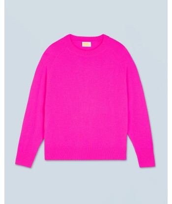 Pull Col Rond Oversize Léger (H24 / FEMME / Utopic Pink) est présent 