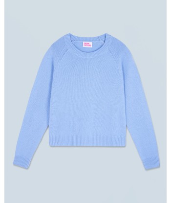 Pull Col Rond Raglan (H24 / FEMME / Fairy Blue) en ligne