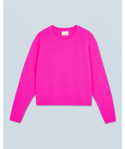 Pull Col Rond Raglan (H24 / FEMME / Utopic Pink) destockage