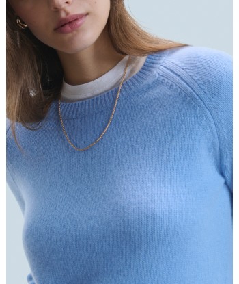 Pull Col Rond Raglan (H24 / FEMME / Fairy Blue) en ligne