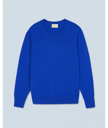 Pull Col Rond Basique (H24 / FEMME / Pop Blue) d'Europe débarque