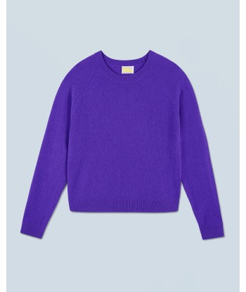 Pull Col Rond Léger (H24 / FEMME / Pop Purple) français