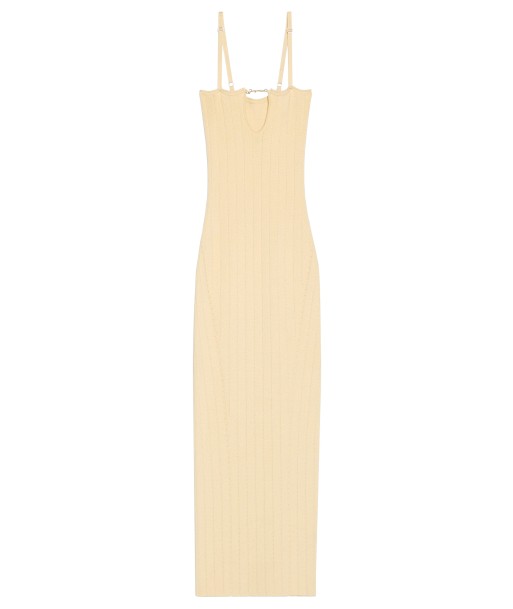 JACQUEMUS - LA ROBE SIERRA BRETELLES LIGHT IVORY online