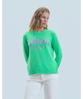 Pull Col Rond  (H24 / FEMME / Utopic Green) la chaussure