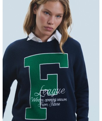 Pull Col Rond F (H24 / FEMME / Navy / 100% Cachemire) En savoir plus