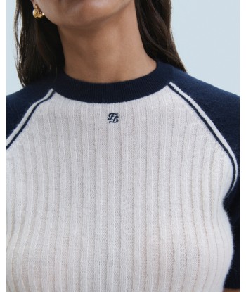 Pull Col Rond  (H24 / FEMME / Ecru / 100% Cachemire) en ligne des produits 