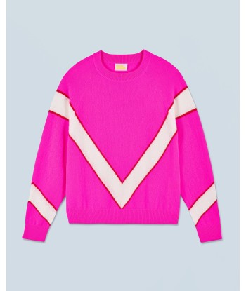 Pull Col Rond  (H24 / FEMME / Utopic Pink) le des métaux précieux