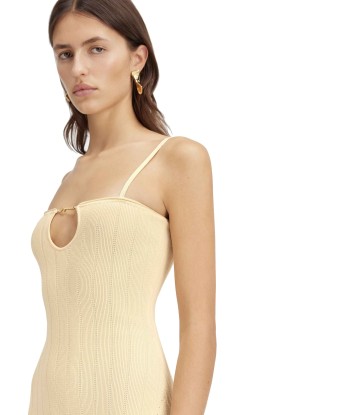 JACQUEMUS - LA ROBE SIERRA BRETELLES LIGHT IVORY online