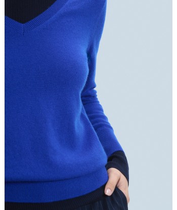 Pull Col V Basique (H24 / FEMME / Ecru) JUSQU'A -70%! 