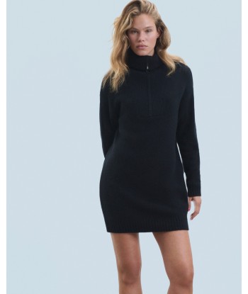 Robe Courte Manche Longue (H24 / FEMME / Noir) Comment ça marche