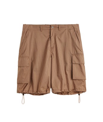 OUR LEGACY - MOUNT SHORTS GOLDEN BROWN TACTILE RIPSTOP pas cheres