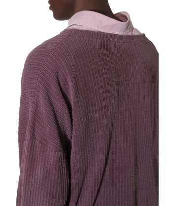 OUR LEGACY - POPOVER ROUNDNECK MYSTIC PLUM HABITABLE SILK de la marque