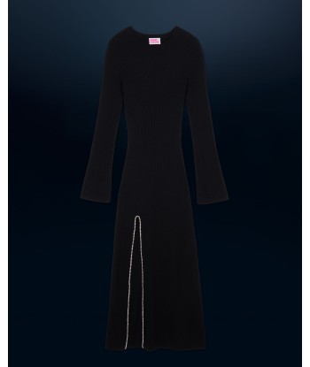 Robe Longue Manches Longues  (H24 / FEMME / Noir) Toutes les collections ici