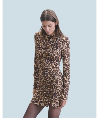 Robe Courte Manche Longue Jersey (H24 / FEMME / Hot Leopard) l'évolution des habitudes 