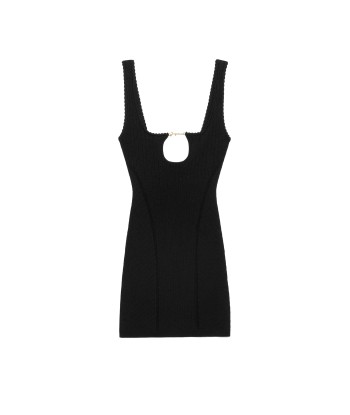 JACQUEMUS - LA MINI ROBE SIERRA BLACK en linge