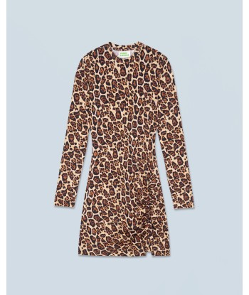 Robe Courte Manche Longue Jersey (H24 / FEMME / Hot Leopard) l'évolution des habitudes 