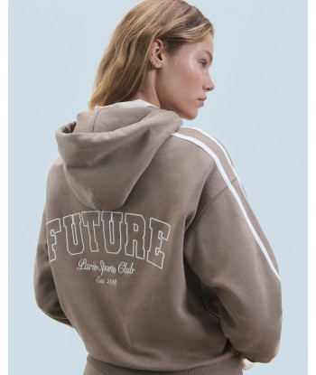 Sweatshirt Hoodie Future (H24 / FEMME / Taupe) chez Cornerstreet bien 