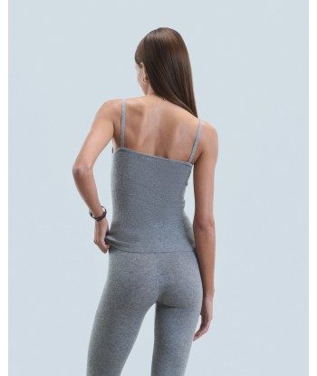 Top Bretelle Seconde Peau (H24 / FEMME / Gris Chiné Foncé) les ligaments