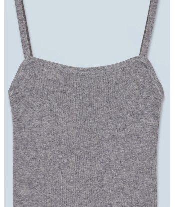 Top Bretelle Seconde Peau (H24 / FEMME / Gris Chiné Foncé) les ligaments