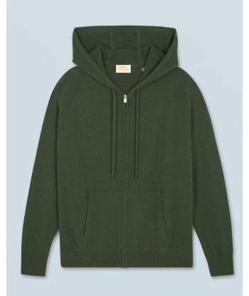 Pull Hoodie Zippé Basique (H24 / HOMME / Kaki) l'évolution des habitudes 