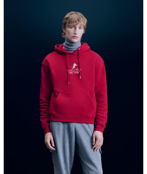 Sweatshirt Hoodie Ski Club (H24 / HOMME / Dark Red) Toutes les collections ici