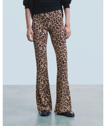 Pantalon Flare Jersey (H24 / FEMME / Hot Leopard) de France