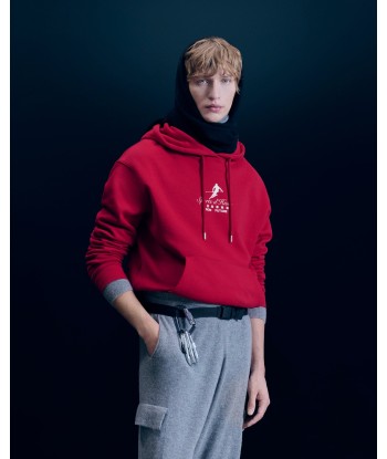 Sweatshirt Hoodie Ski Club (H24 / HOMME / Dark Red) Toutes les collections ici