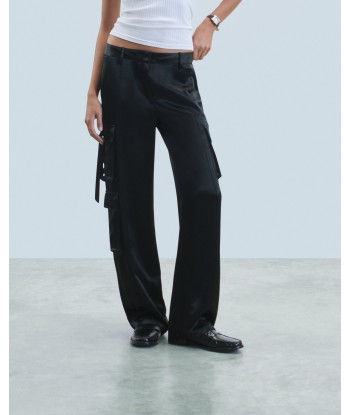 Pantalon Cargo  (H24 / FEMME / Noir) de France