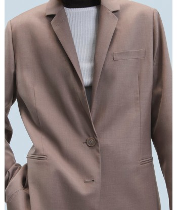 Veste Blazer Tailoring (H24 / FEMME / Taupe) Amélioration de cerveau avec