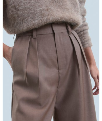 Pantalon Large Tailoring (H24 / FEMME / Taupe) Pour