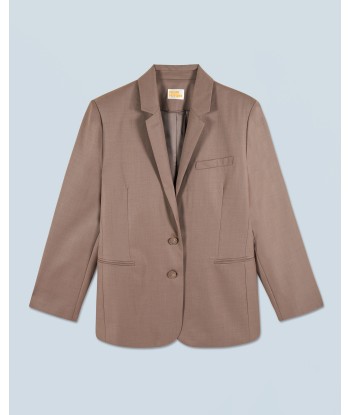 Veste Blazer Tailoring (H24 / FEMME / Taupe) Amélioration de cerveau avec