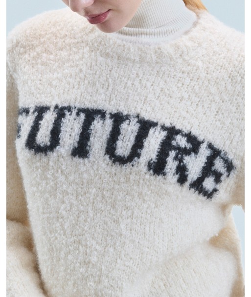 Pull Col Rond Future (H24 / FEMME / Ecru) Pour