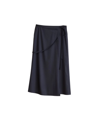 LEMAIRE - LIGHT TAILORED SKIRT JET BLACK Livraison rapide