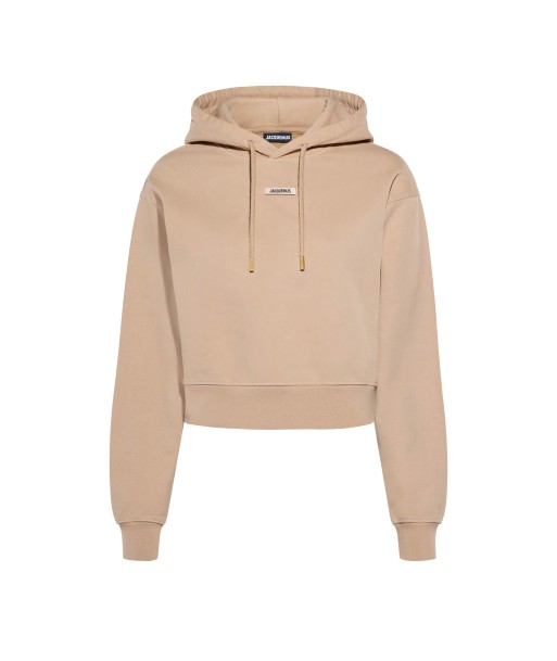 JACQUEMUS - LE HOODIE GROS GRAIN BEIGE commande en ligne