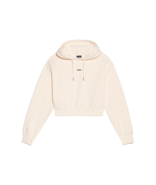 JACQUEMUS - LE HOODIE GROS GRAIN LIGHT BEIGE à prix réduit toute l'année